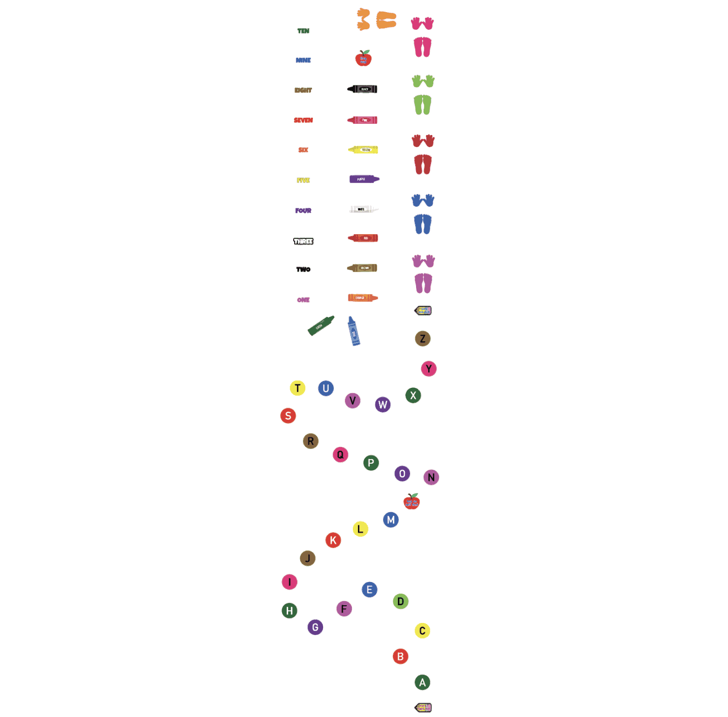 Mico Path Colour Your World Micropath - Sensory Paths