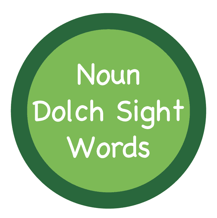 Dolch Sight Words – Nouns