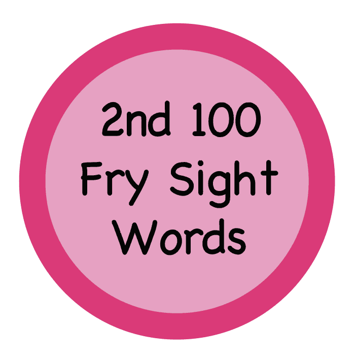 Fry Sight Words – 2nd 100