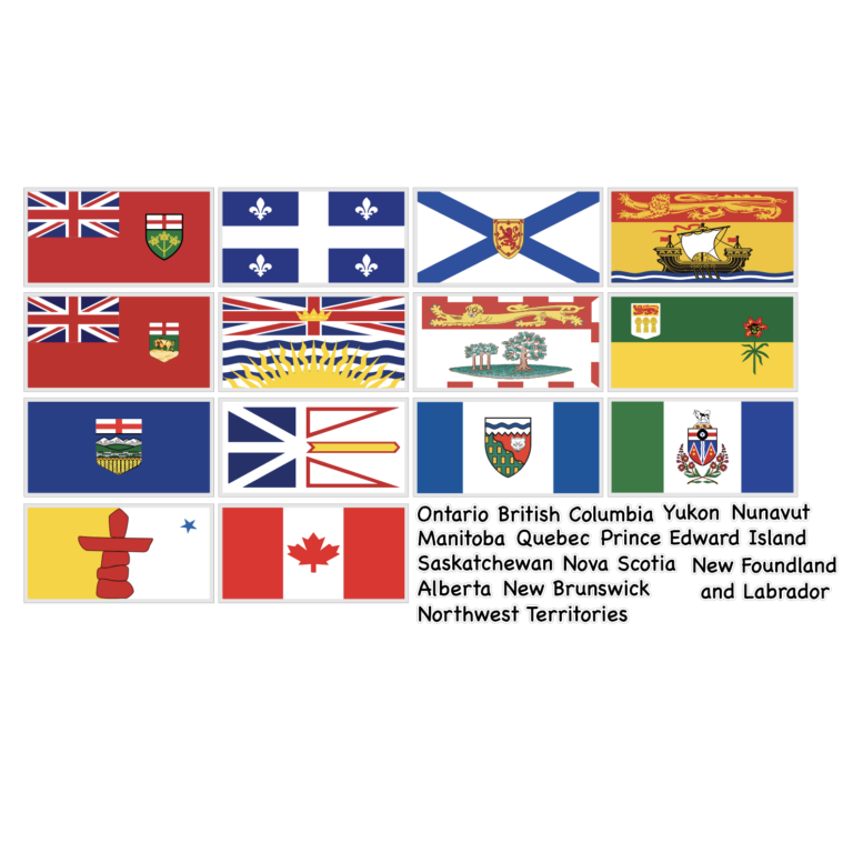 Provincial Flags and Names